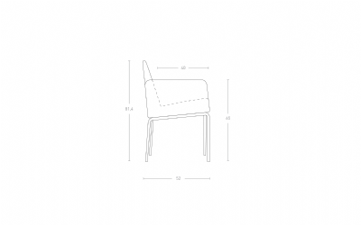 Dimensoes do produto poltronete joge